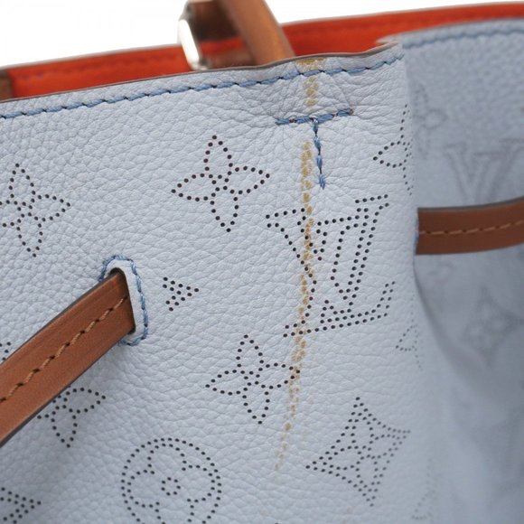 Louis Vuitton Handbag Mahina Girolata M53154 Blue Horizon Ladies - Picture 6 of 16